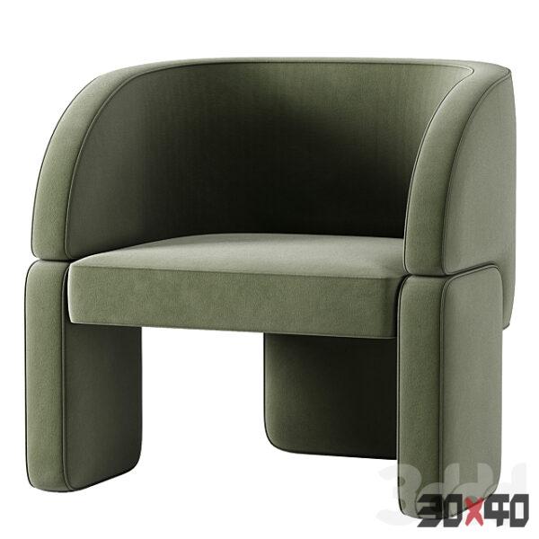 LAZYBONES LOUNGE 休闲椅3D模型下载-30x40 Mood