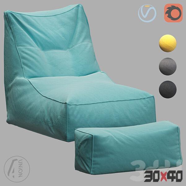 懒人沙发3D模型下载-30x40 Mood