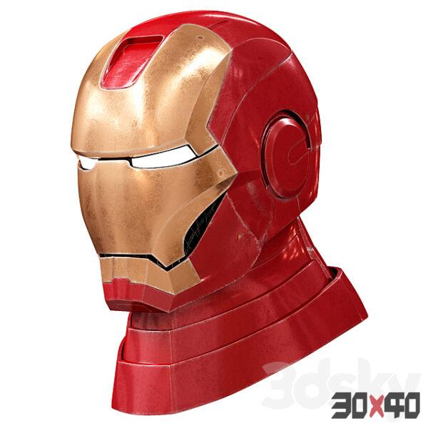 Iron Man现代雕塑3D模型下载-30x40 Mood