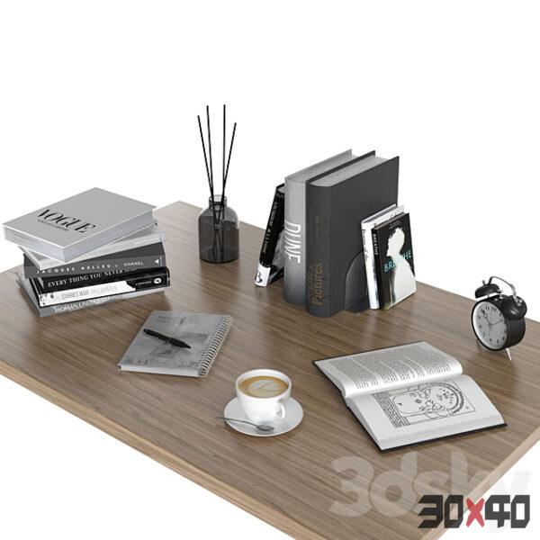 现代办公文具3d模型下载-30x40 Mood