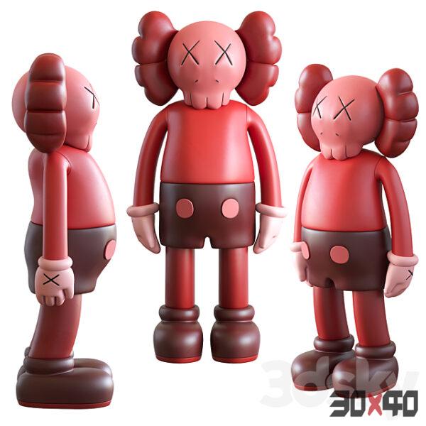 bearbrick 现代雕塑3d模型下载-30x40 Mood