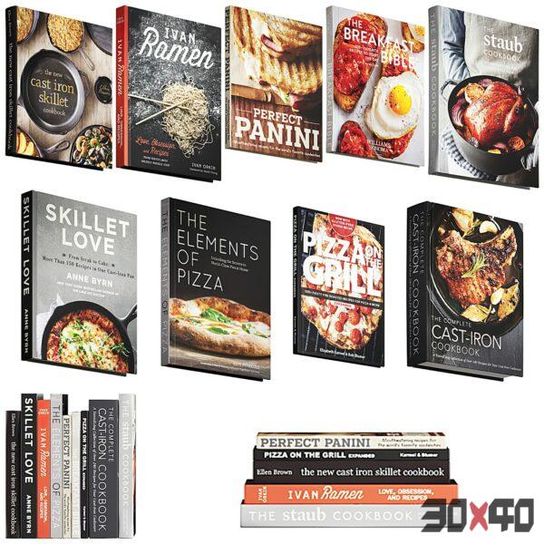 现代书籍书刊3d模型下载-30x40 Mood