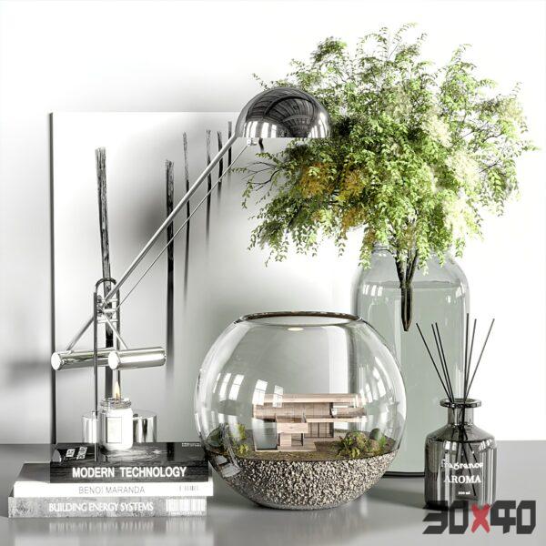 现代饰品摆件3d模型下载-30x40 Mood