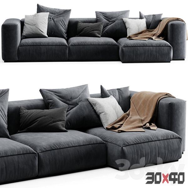 Mags现代多人沙发3d模型下载-30x40 Mood