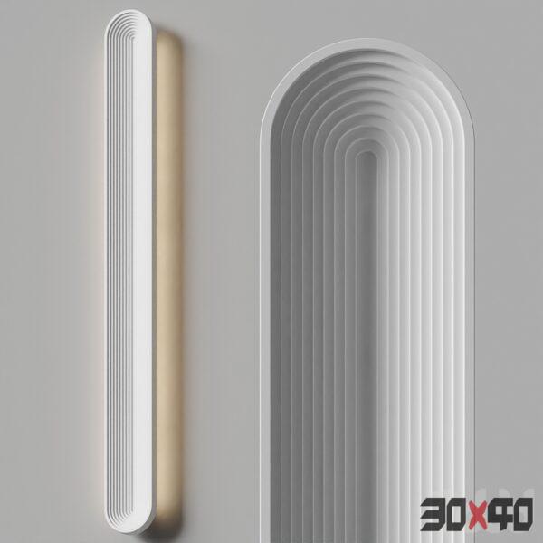 现代壁灯3D模型下载-30x40 Mood
