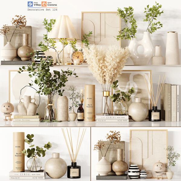 模型集合 第32部分 2023.6（3dsMax + Corona + Vray）20个模型团购-30x40 Mood