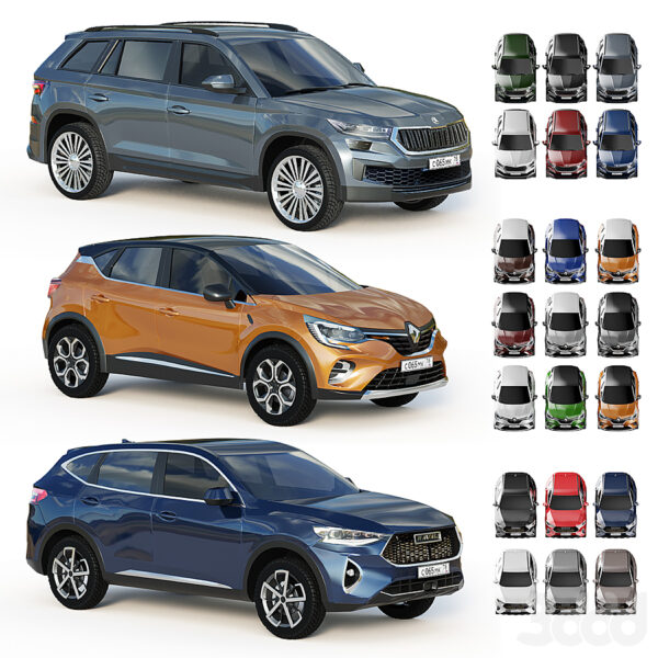 模型集合 第32部分 2023.6（3dsMax + Corona + Vray）20个模型团购-30x40 Mood