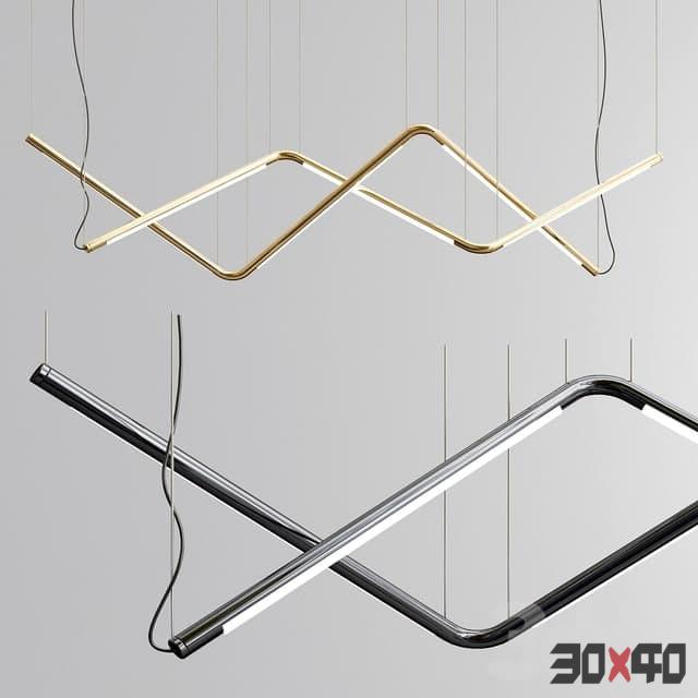 现代吊灯3d模型下载-30x40 Mood