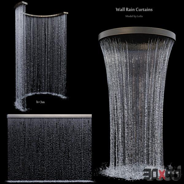 现代水幕帘3d模型下载-30x40 Mood