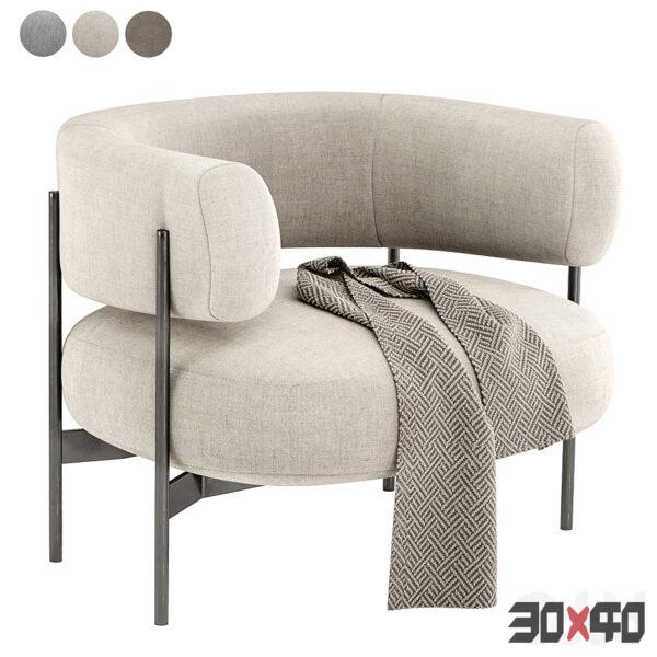 HC28 Cosmo 休闲椅3d模型下载-30x40 Mood