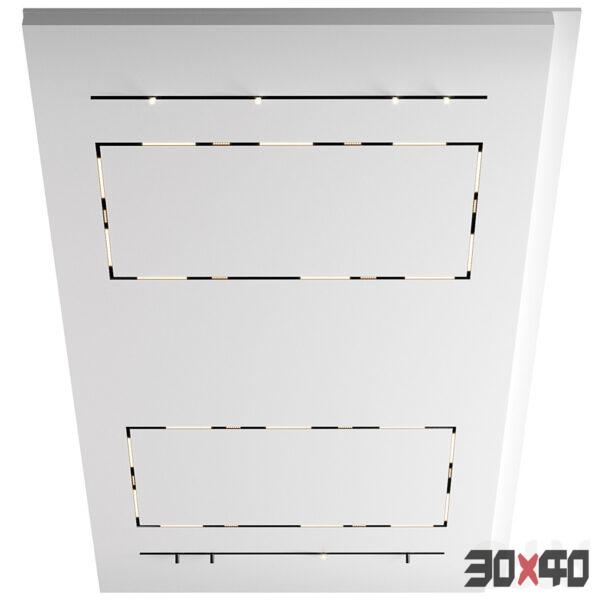 现代天花射灯导轨灯3d模型下载-30x40 Mood