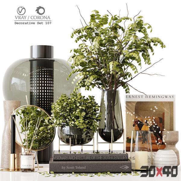 现代饰品摆件3d模型下载-30x40 Mood