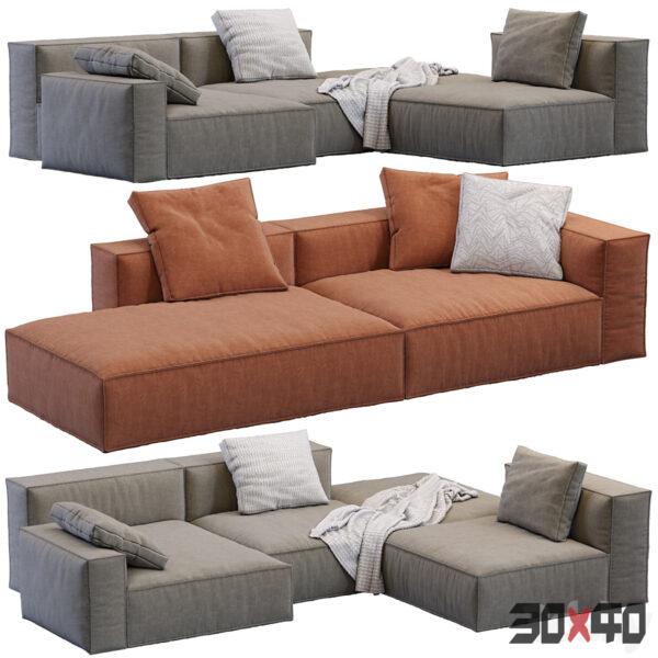 Boca Navi现代多人沙发3d下载-30x40 Mood