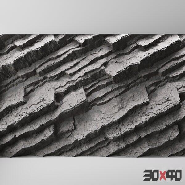 现代背景墙3d模型下载-30x40 Mood