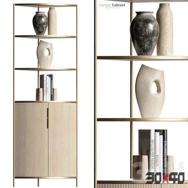 现代装饰架3d模型下载-30x40 Mood
