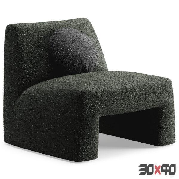 现代单人沙发3d模型下载-30x40 Mood