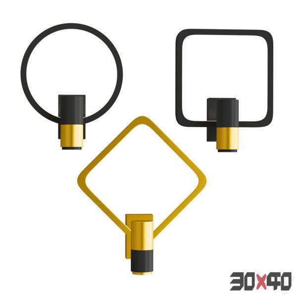 壁灯3d模型下载-30x40 Mood