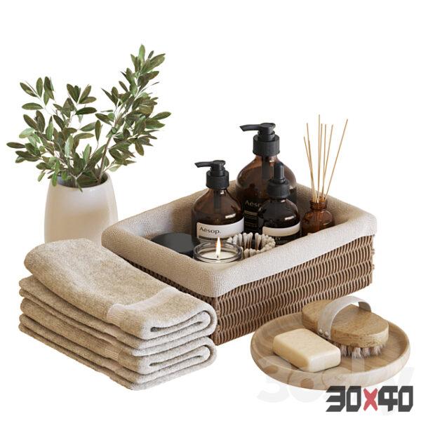 卫浴用品3d模型下载-30x40 Mood