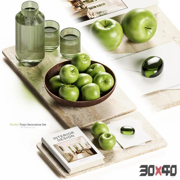 现代饰品摆件3d模型下载-30x40 Mood