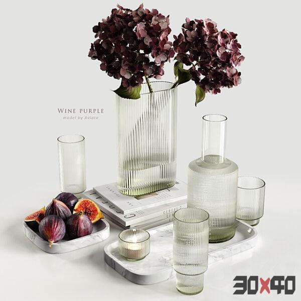 现代饰品摆件3d模型下载-30x40 Mood