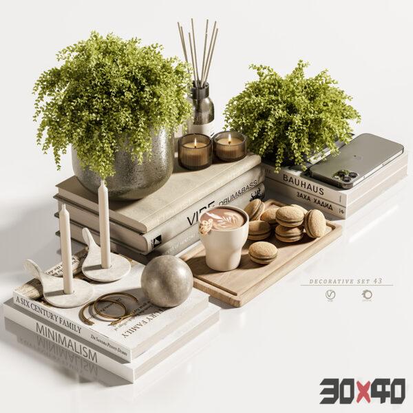 饰品摆件3d模型下载-30x40 Mood