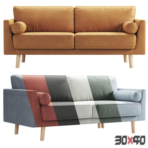 双人沙发3d模型下载-30x40 Mood