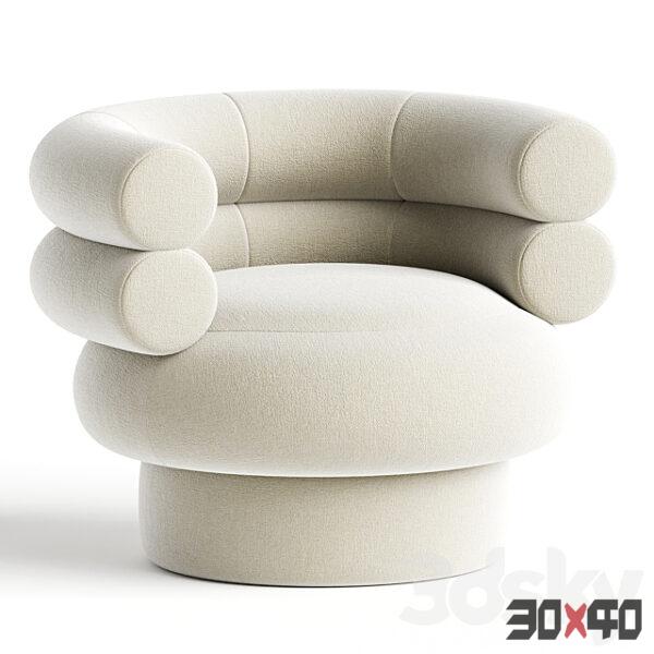 Rolland 单人沙发3d模型下载-30x40 Mood