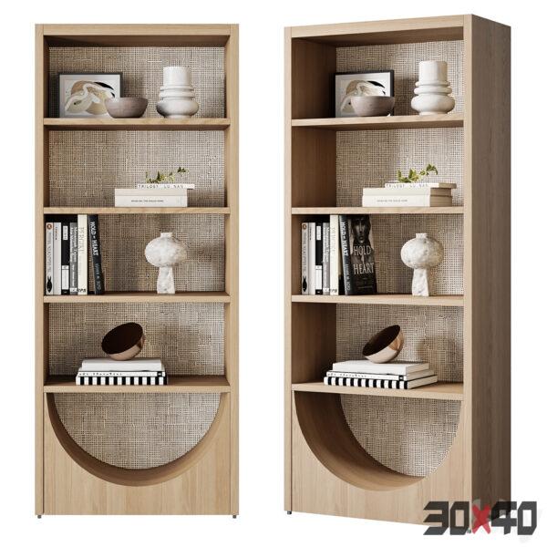 装饰柜 置物柜3d模型下载 -30x40 Mood