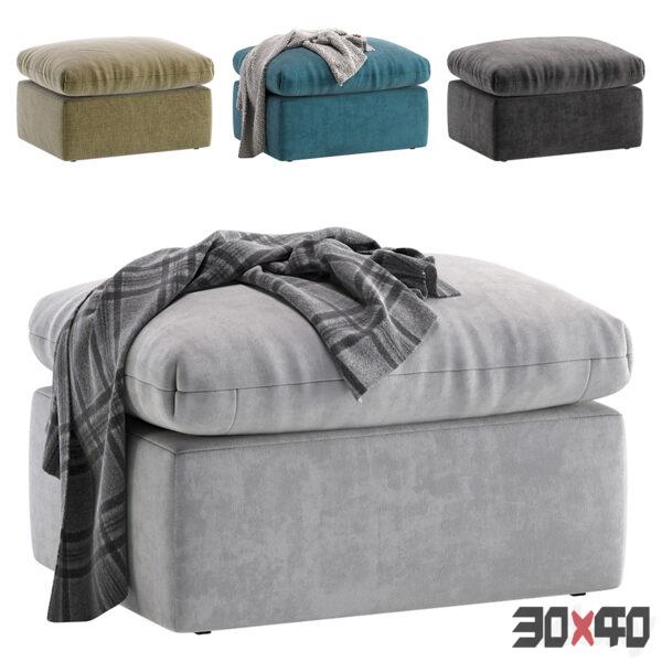 沙发凳3d模型下载 -30x40 Mood