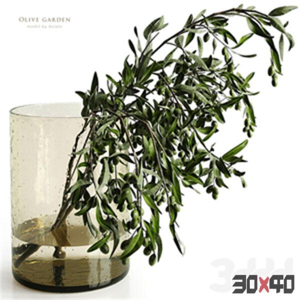 现代花艺花瓶3d模型下载-30x40 Mood