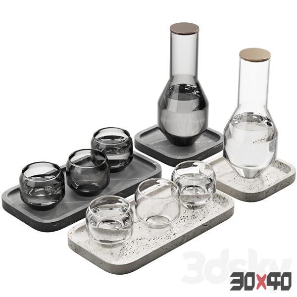 现代水杯摆件3d模型下载-30x40 Mood