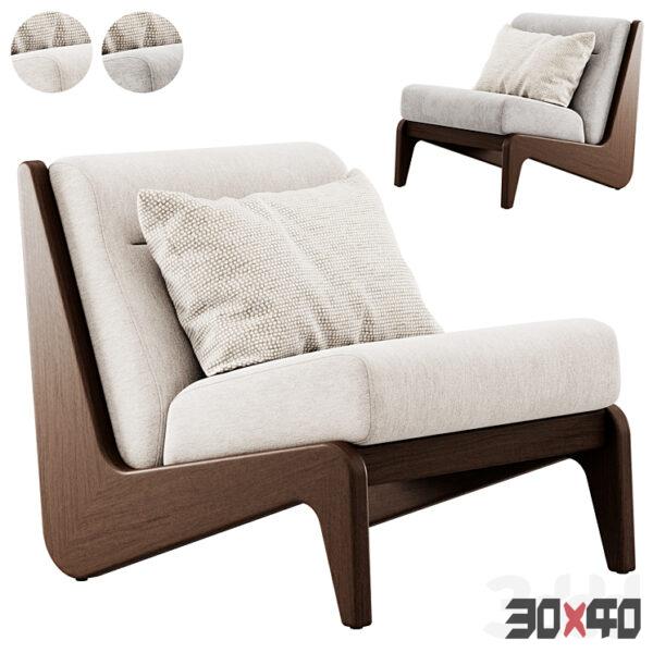 Soho Home休闲椅3d模型下载-30x40 Mood
