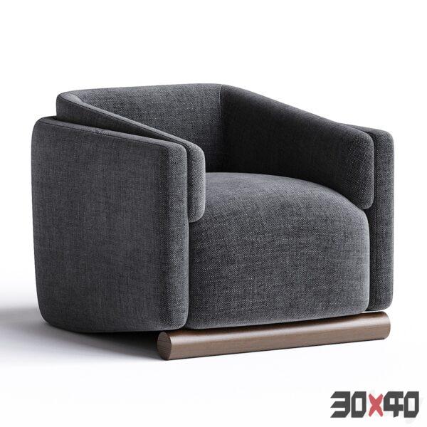 单人沙发3d模型下载-30x40 Mood