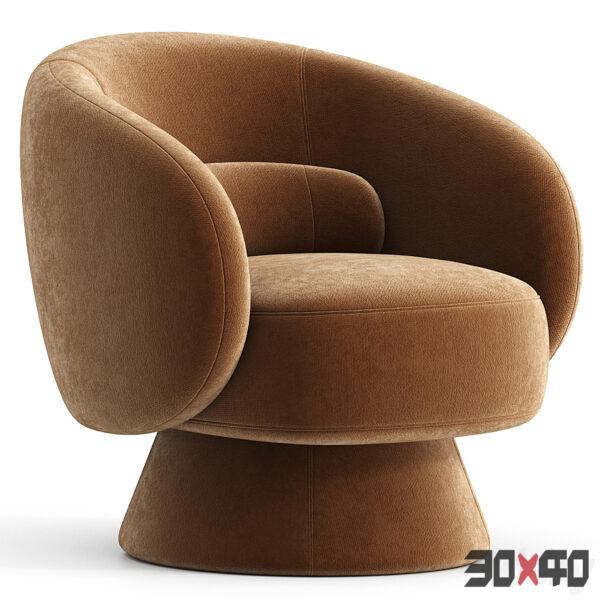 单人沙发3d模型下载-30x40 Mood