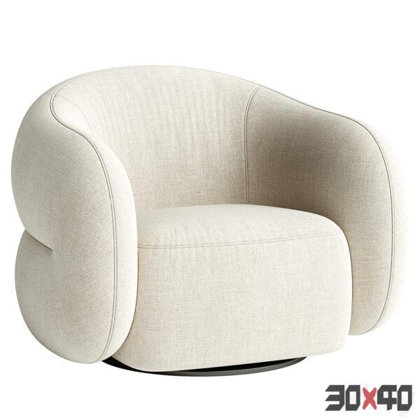 单人沙发3d模型下载-30x40 Mood