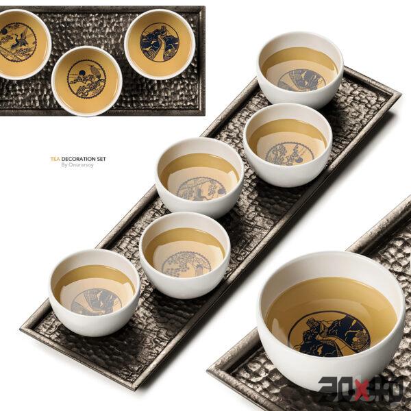 茶具3d模型下载-30x40 Mood