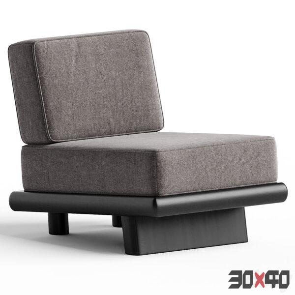 单人沙发3d模型下载-30x40 Mood