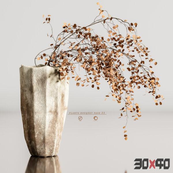 花艺花瓶3d模型下载-30x40 Mood