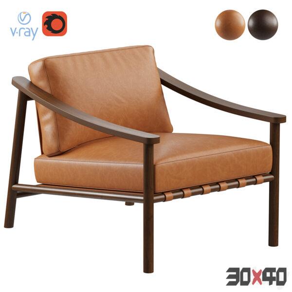 休闲椅3d模型下载-30x40 Mood