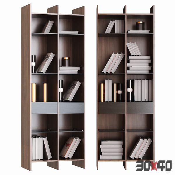 书柜 Bookcase Aureo-30x40 Mood