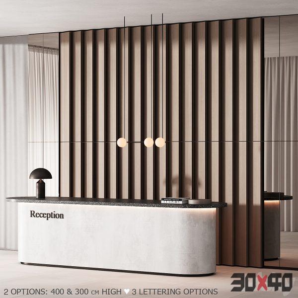接待台 181 office furniture 01 reception desk 01-30x40 Mood