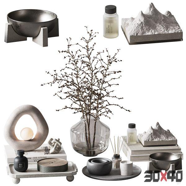 装饰套装 Decorative set H90-30x40 Mood