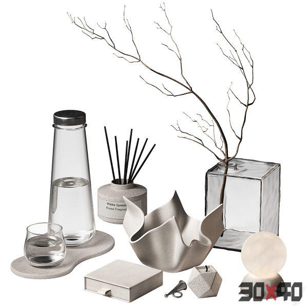 装饰摆件组合 Decorative set. Minimal style decor.-30x40 Mood