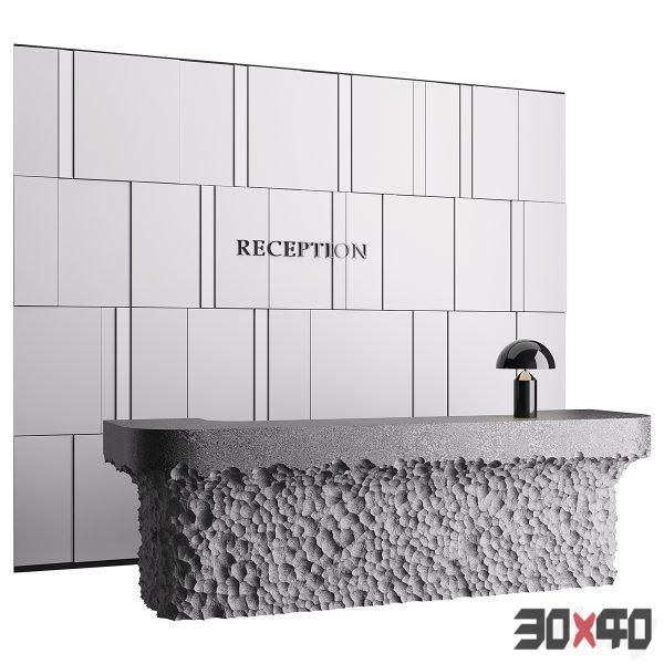 接待前台 Reception desk 3-30x40 Mood