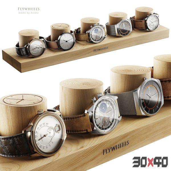 手表 Flywheels-30x40 Mood