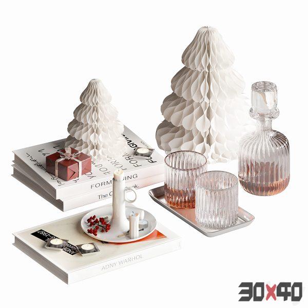 Christmas decorative set-30x40 Mood