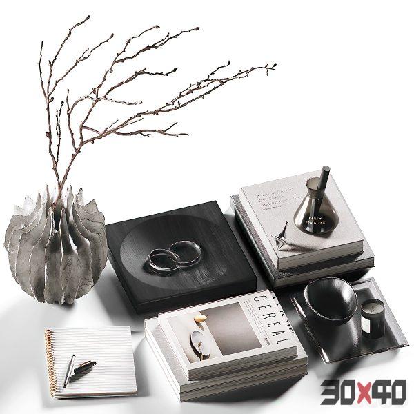 Decorative coffee table set 42-30x40 Mood