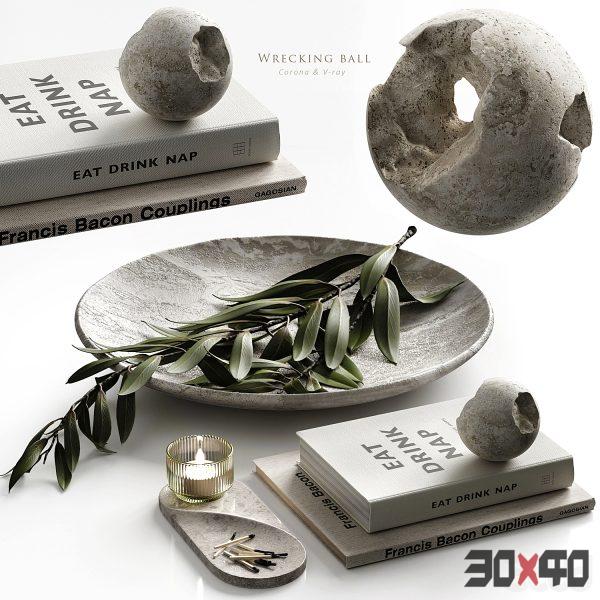 Wrecking ball-30x40 Mood