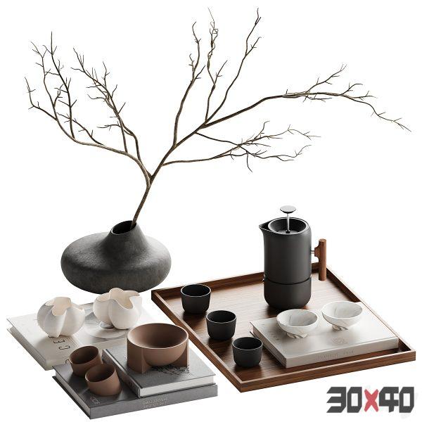 Japandi decorative set-30x40 Mood