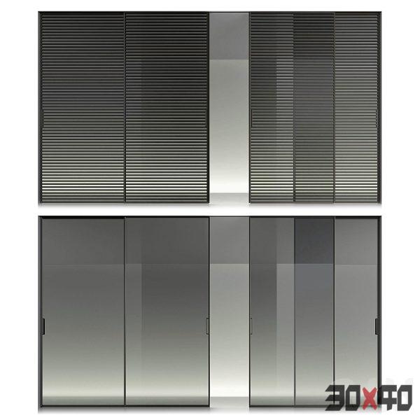 Rimadesio sliding doors 2-30x40 Mood